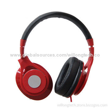 DJ Headphones with Folding and Customized, 100Hz-10kHz Frequency Range, 1.2m Cord Length